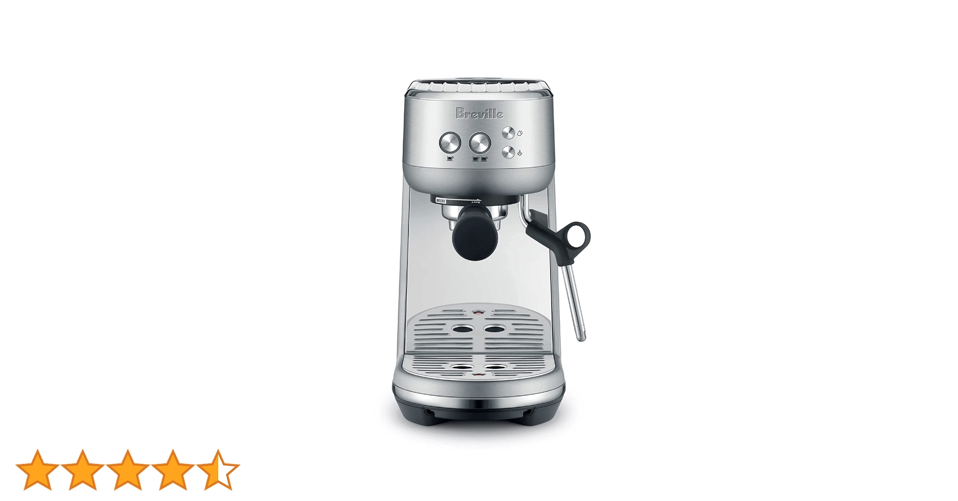 コーヒーメーカー・エスプレッソマシン Breville BES450 BSS Bambino - Compact Espresso Machine | Breville | Breville (US)